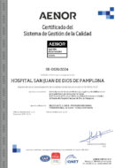 2024-2027 AENOR 9001 Certificado ER-0526-2024